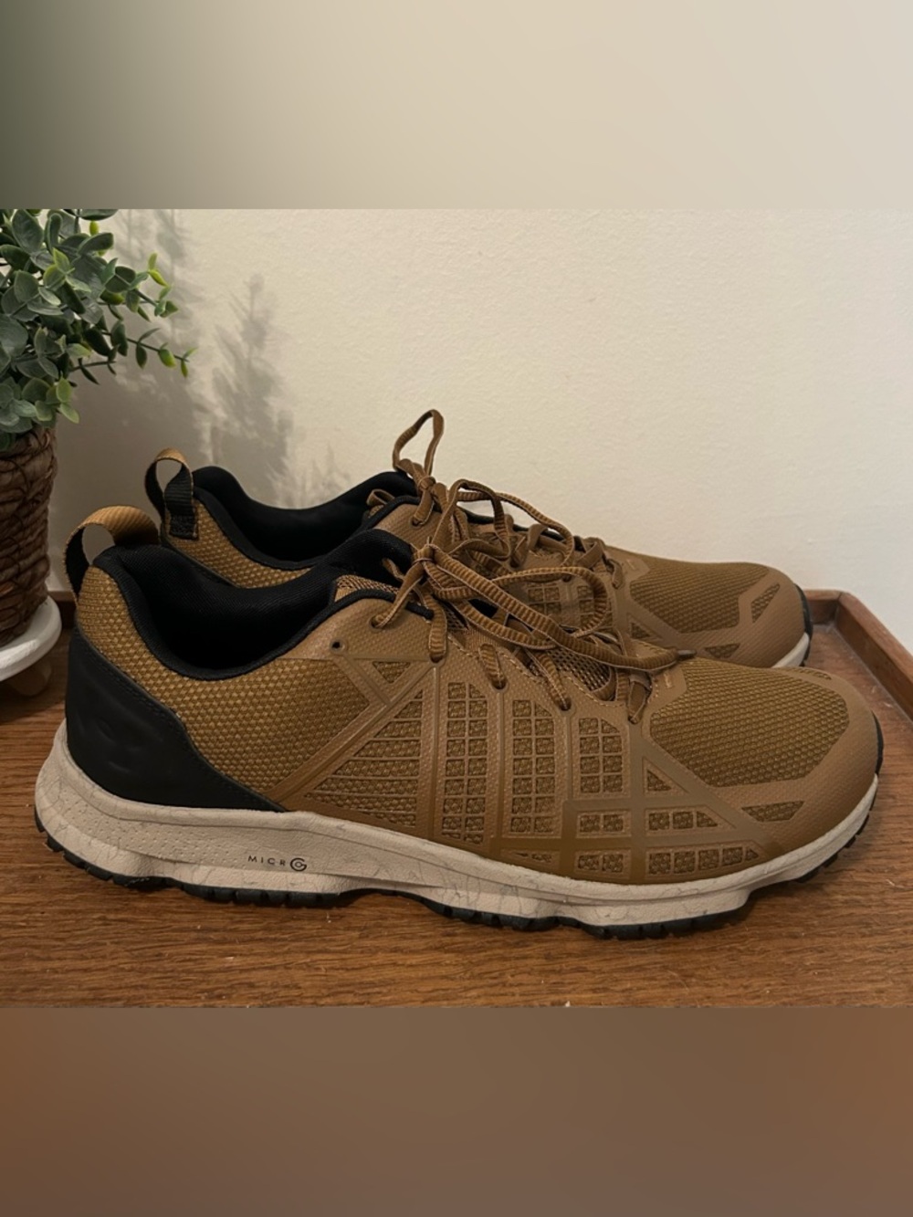 Under Armour Men's Micro G Strikefast Tactical Shoes City Khaki / Black Size 11